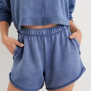 Aerie High Waisted Beach Party Short Sz M